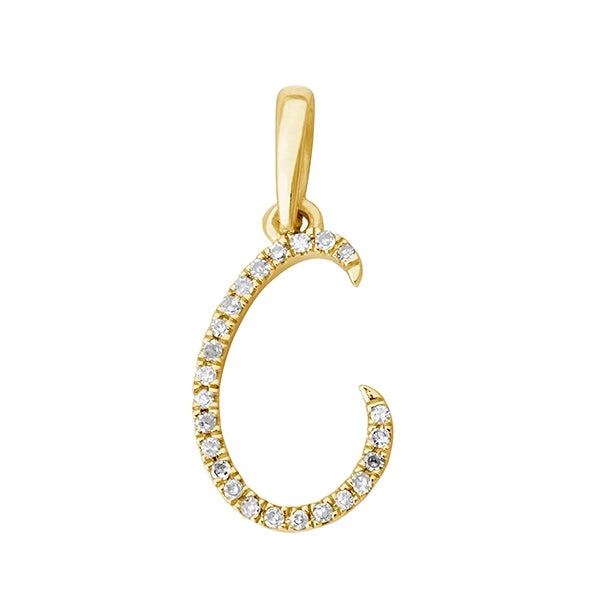 COLGANTE INICIAL CURSIVA C - Centeralia Plus S.L