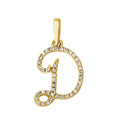 COLGANTE INICIAL CURSIVA D - Centeralia Plus S.L