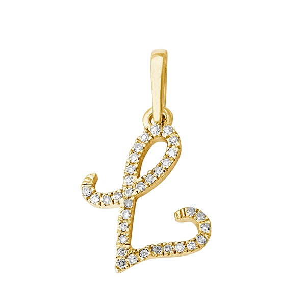 COLGANTE INICIAL CURSIVA L - Centeralia Plus S.L