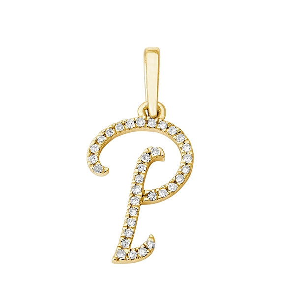 COLGANTE INICIAL CURSIVA P - Centeralia Plus S.L