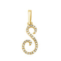 COLGANTE INICIAL CURSIVA S - Centeralia Plus S.L