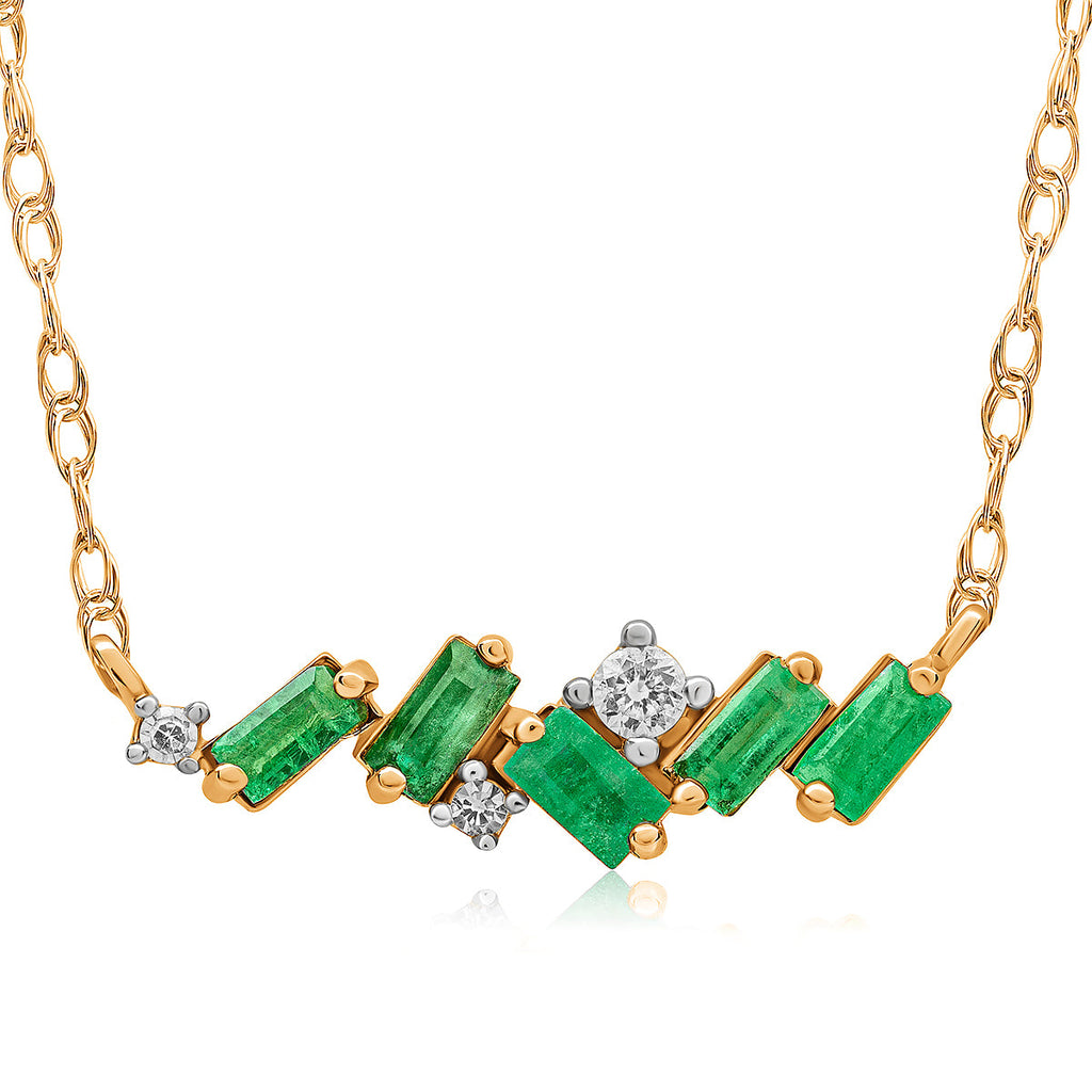 COLLAR PANAMÁ DIAMANTES Y ESMERALDAS - Centeralia Plus S.L