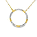 COLLAR 18KT 20 BRILLANTES CON CADENA