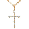 COLGANTE 18KT 16 BRILLANTES