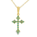 COLGANTE 18KT 20 ESMERALDAS