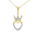 COLGANTE 18KT 21 BRILLANTES