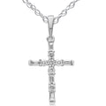 COLGANTE 18KT 6 BRILLANTES 5 BAGUETTE