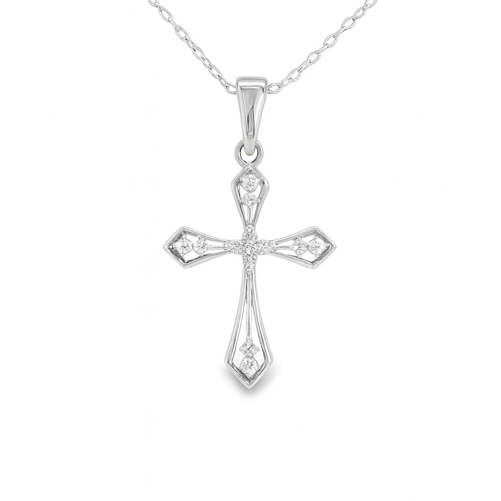 COLGANTE  18KT 13 BRILLANTES