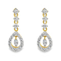 PENDIENTES 18KT 42 BRILLANTES