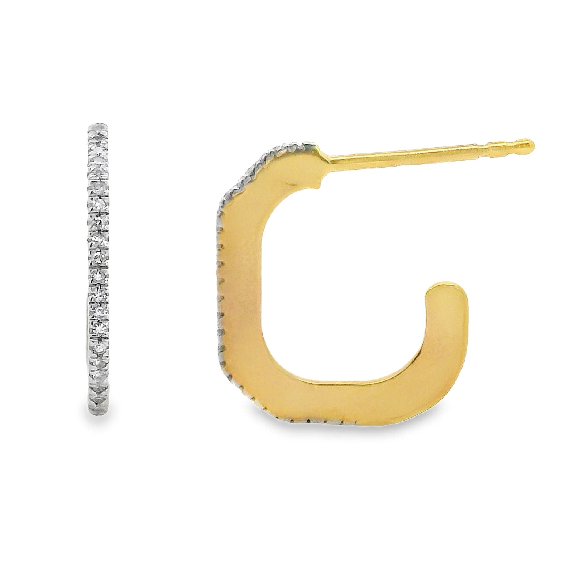 PENDIENTES 18KT 44 BRILLANTES