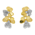 PENDIENTES 18KT 44 BRILLANTES