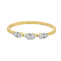 ANILLO 18KT 6 BRILLANTES