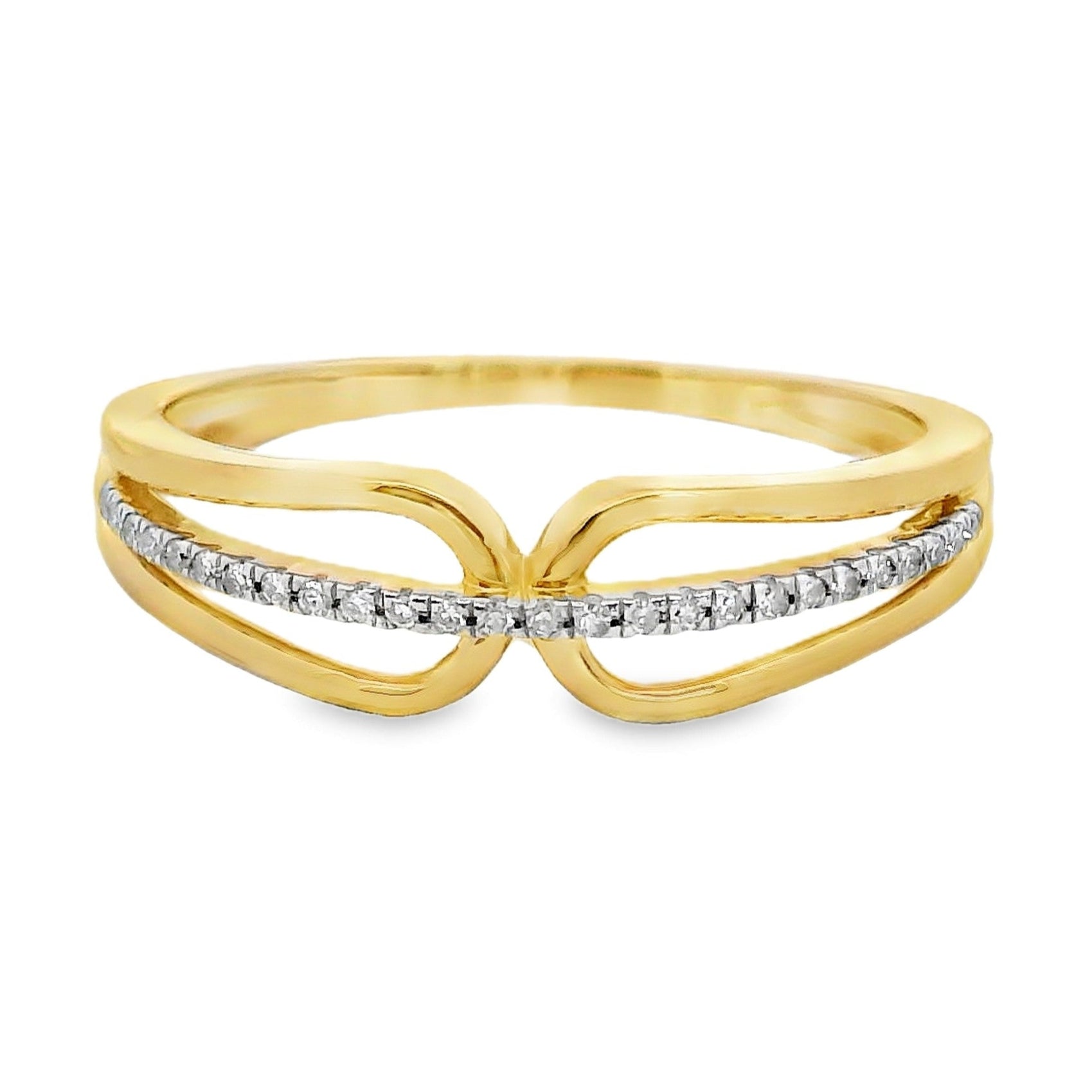 ANILLO 18KT 26 BRILLANTES