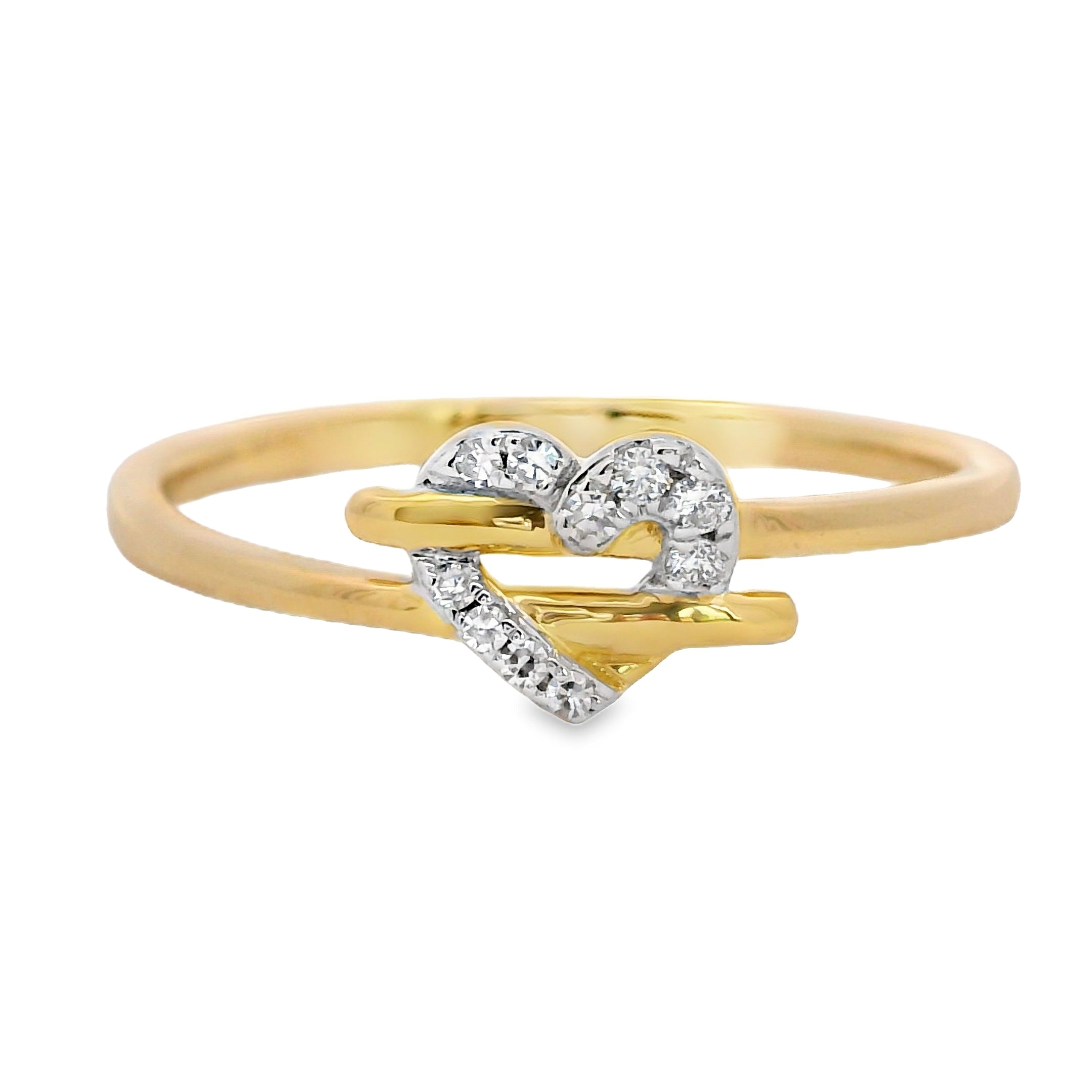 ANILLO 18KT 10 BRILLANTES