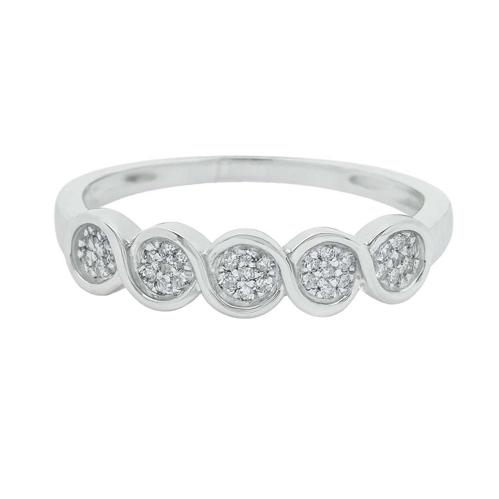 ANILLO 18KT 24 BRILLANTES